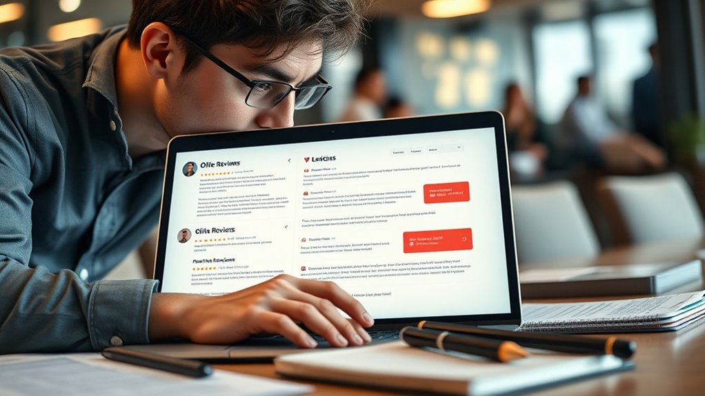 competitor review attack signs