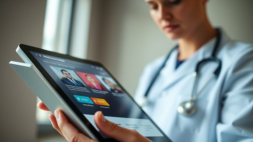 improve medical website interactivity