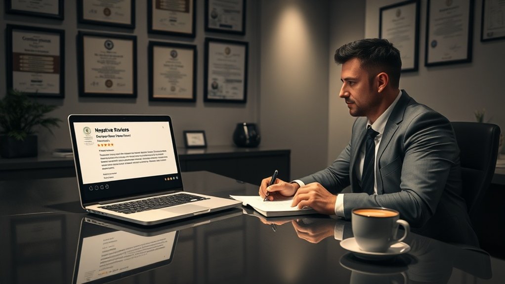 manage rival feedback legally