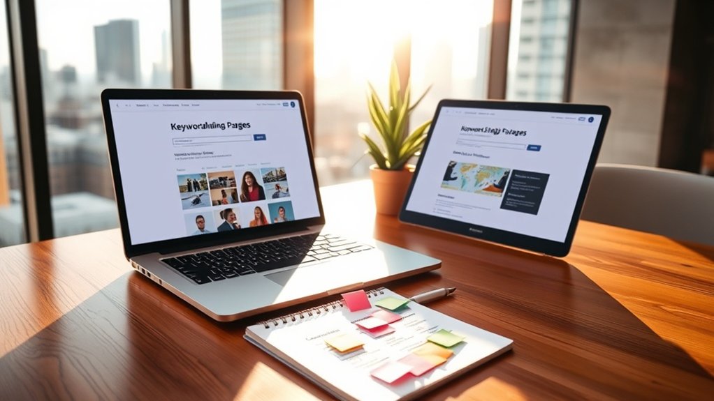 optimize local landing pages