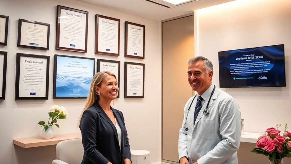 surgeon credentials build trust