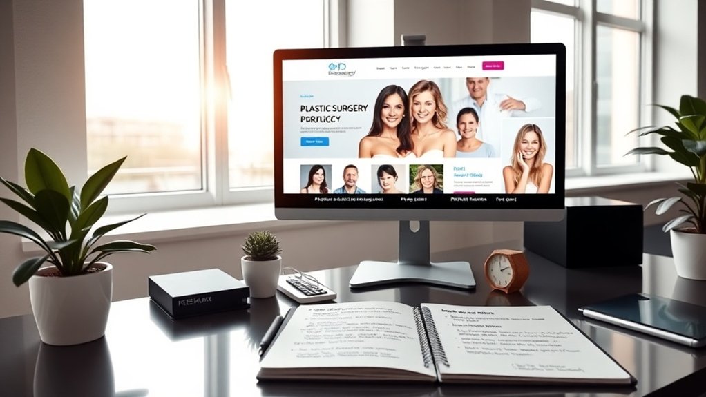 targeted procedure specific landing pages