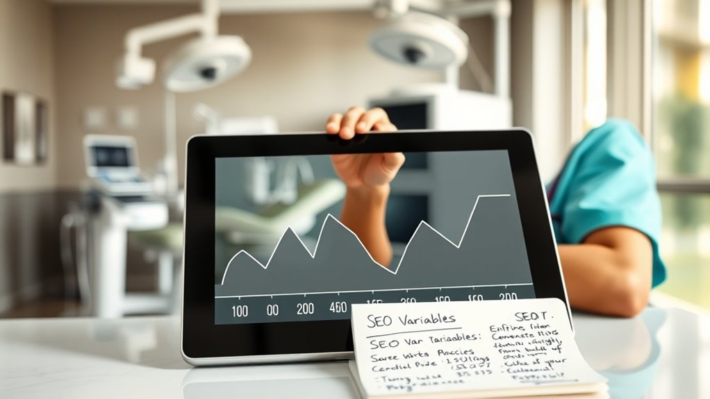 seo performance influenced variables