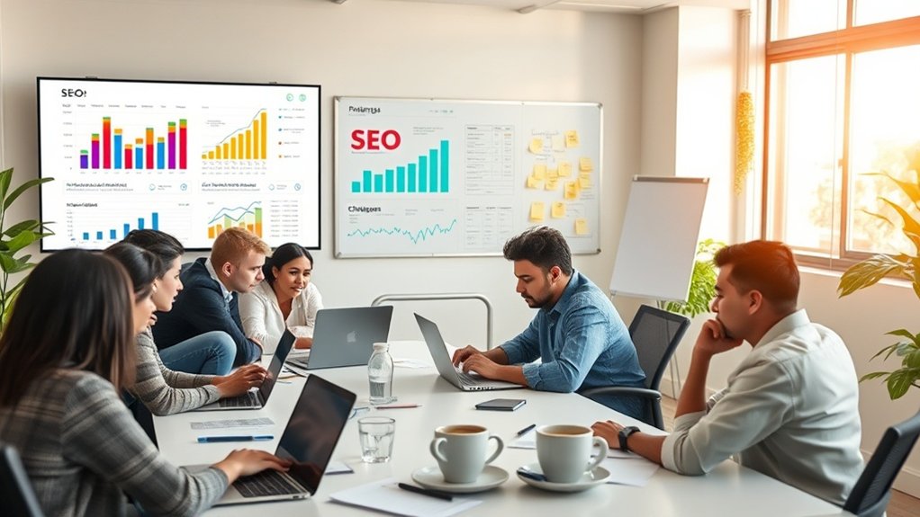 seo roi and challenges