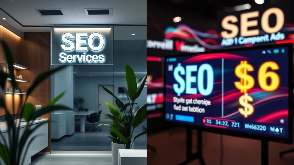 seo versus paid advertising