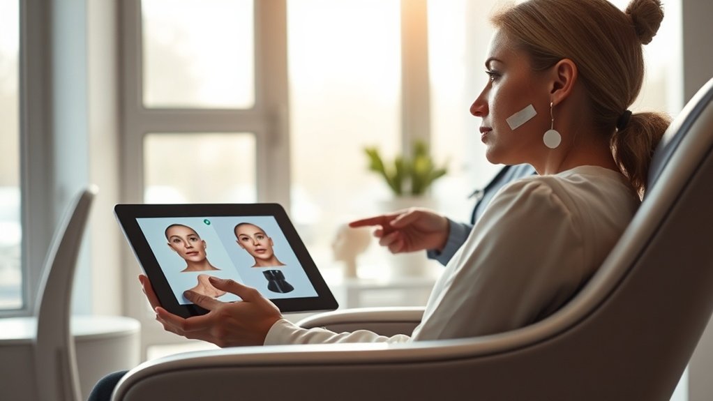 chin augmentation recovery guidance