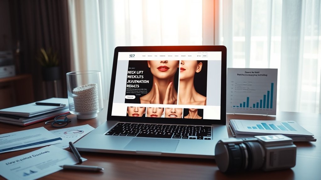 optimize neck lift content